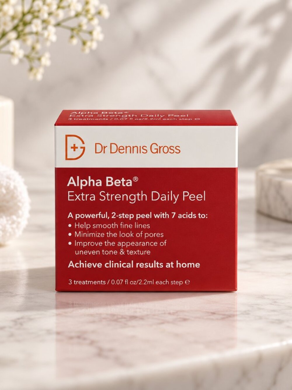 MSRP $25 | Dr. Dennis Gross Alpha Beta Extra Strength Daily Peel – 3 Treatments